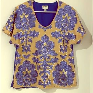 Sequined top